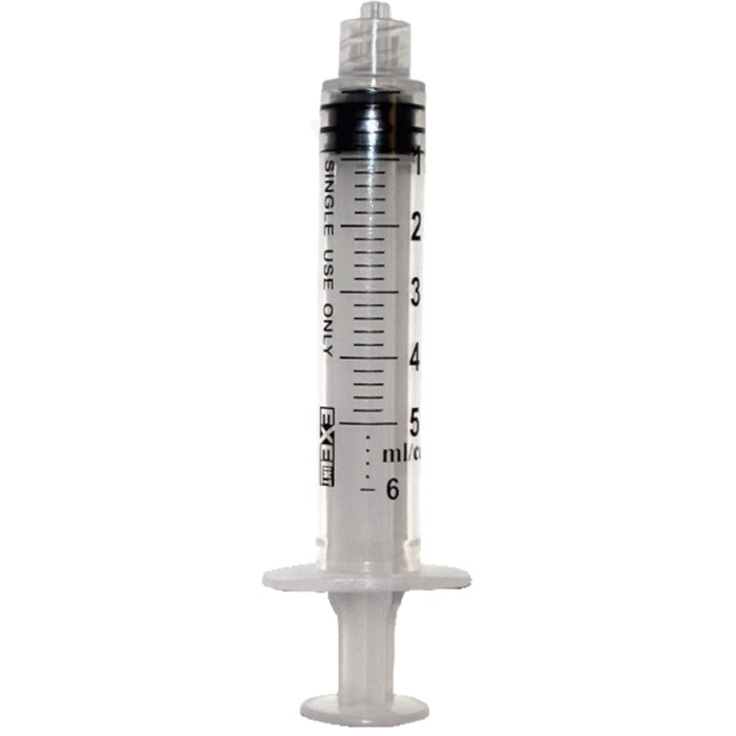 Syringe 5cc LL Latex Free General Purpose Exel™  .. .  .  